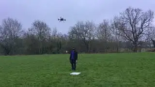 Abort Landing sequence  Lidar proximity flight test with X8 octoquad drone/Uav