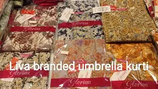 liva branded umbrella kurti #kurti#place order in WhatsApp no 9047019988