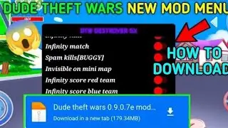 HOW TO DOWNLOAD MOD MENU IN DUDE THIEF WAR UNLIMITED MONEY SASTA WALA GTA 5