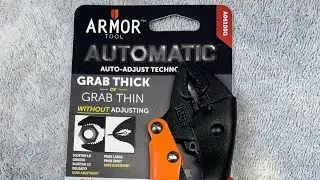 AMAZING! ARMOR Tools auto-adjust pliers! 
