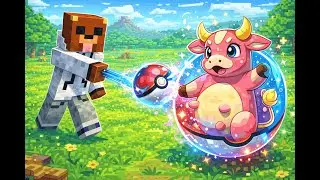 RUBIUS, MILTANK y 2n GIMNASIO MINECRAFT POKEMON🍃 ( Dia 4 - Cap 12 )