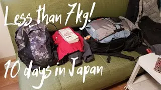 Carry-on travel packing! [10 days in Japan] Life with Nick and Hayley (VLOG)