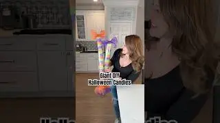 Giant DIY Halloween Candies Using Pool Noodles! 🍬👻