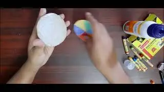 न्यूटन डिस्क  ( Newton disc without wire,motor and battery)