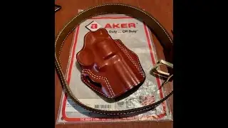 Aker.  Budget OWB holster + belt (Feat. S&W 69)