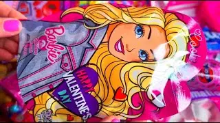 Barbie Valentines day Chocolates - Asmr Unwrapping -  Candy #shorts