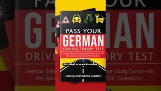 The key book to ensure success in your driving license theory test in Germany #drivingtips