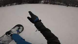 Snowboarding Camelback Ski Mountain Unedited GoPro | Scott Ruskan