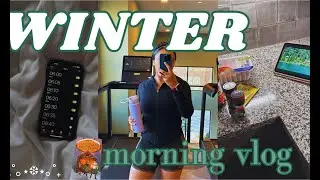 A Productive winter morning vlog⛅️❄️💕