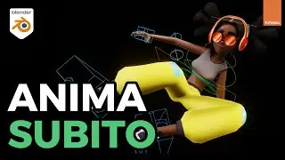 Anima in automatico qualsiasi modello 3D - Tutorial mixamo italiano