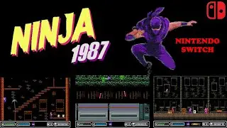 Ninja 1987 - Nintendo Switch gameplay release - a dive back