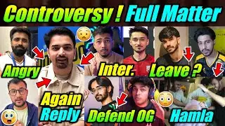 New Controversy 🤯 Mazy VS Scout, Ghatak, Osmium 😳 Jonathan on OG ! Snax, Owais Jelly Reply