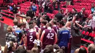 Rockridge Rockets receiving the Super-Sectional Award