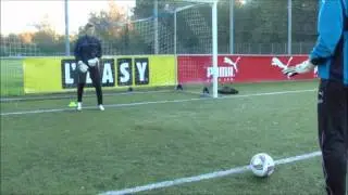 Goalkeeping training (Johannes S)