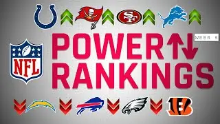 Week 6 NFL Power Rankings || Another Chaotic Week