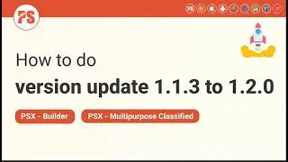 How to do version update from 1.1.3 to 1.2.0 ?