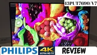 Philips 4K TV Review. || Philips 43PUT7690/V7 || Philips 4K Smart TV Review (ENGLISH)