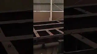 steell bridge trail assembly #steel #steelbridge #welding #plants #woodworking #music