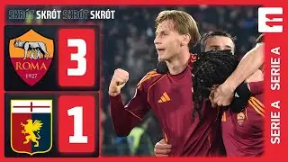 ZIÓŁKOWSKI Z UDZIAŁEM PRZY GOLU, KOLEJNY MECZ W PIERWSZYM SKŁADZIE! GENOA BEZ ARGUMENTÓW W RZYMIE