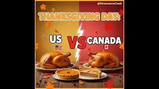 Thanksgiving: USA vs Canada &mdash; What&rsquo;s the REAL Difference?