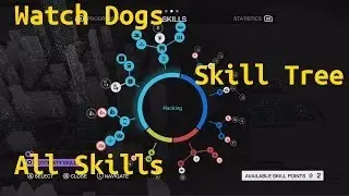 Watch Dogs | All Skills/ Perks | Skill Tree