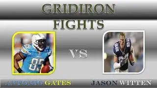 Gridiron Fights - Antonio Gates vs Jason Witten (Full Debate)