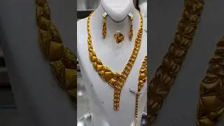 antique gold bridal necklace set #ذهب #gold #trending #goldjewellery #shorts #shortsfeed