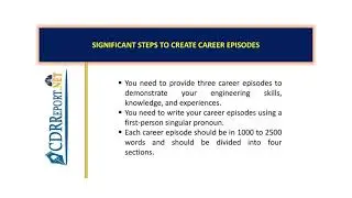 CDR Report For Telecommunications Engineer