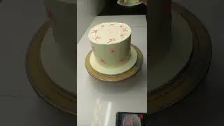 Nice and Sweet vanilla cake#music #cake #brithday #short #youtubeshorts