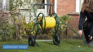 Features of the 100m Two Wheel Hose Cart - Front Loader