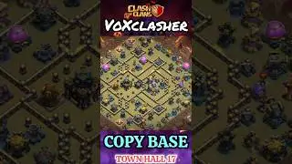 Only 1 Star TH17 War Base 2025 Anti 2 Star Anti Dragon Anti Root Rider Base ( Clash of Clans )