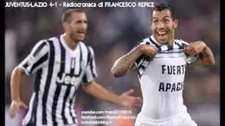JUVENTUS-LAZIO 4-1 - Radiocronaca di Francesco Repice (31/8/2013) da Radiouno RAI