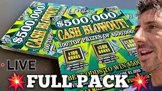 Full Pack of $50 Cash Blowout!! - Scratch Life