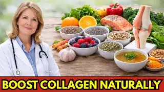 GOODBYE Swelling! 8 Collagen Foods That Support Legs & Joints After 50 | Senior Health Tips