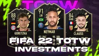 TOTW 8 IS FIRE! WHO TO INVEST IN AND WHEN TO BUY! - FIFA 22