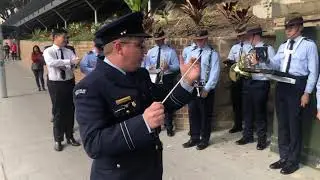 2019 3 Wing Ashfield Church Parade - Pre Parade run through
