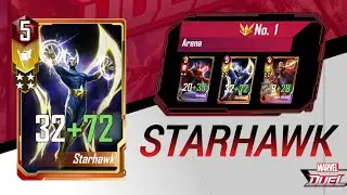 STARHAWK FREE GOTG CARDS DRAW | MARVEL DUEL