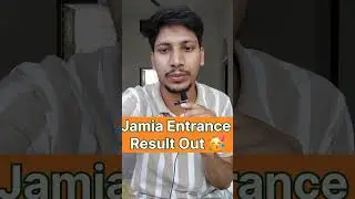 Jamia Entrance Test Results out🥳 Today JMI Entrance Result declared 2025 PG course Result #topcampus