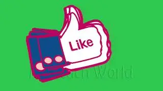 Green Screen Like Button || Like Button - Animated 3d Stock Footage Video  Multiple Animations