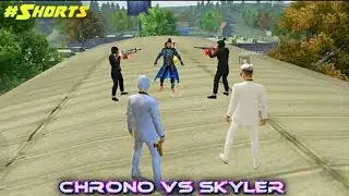 CHRONO VS SKYLER ATTITUDE 😎/ NEVER CHALLENGE --GARENA FREE FIRE #Shorts