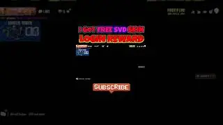 I GOT FREE SVD SKIN😘 #freefire #shorts