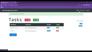 Task Management System in Python Django