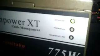 thermaltake xt 775w fan sesi