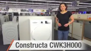 Angebot der Woche KW7 - Constructa W&auml;rmepumpentrockner CWK3H000