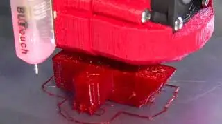 3DFilaPrint Red Hood Transparent co polyester filament