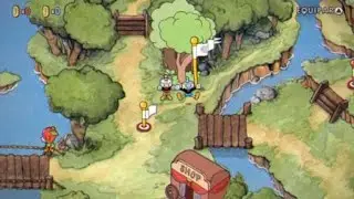 Cuphead Speedrun - Level Leaderboard: Any% Goopy Le Grande Co-op Simple Legacy (00:43)