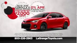 Special Edition Toyota Corolla at LaGrange Toyota