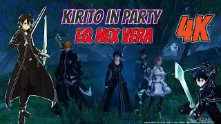 PSO2:NGS SAO KIRITO COSPLAY [EQ] NEX VERA [4K]