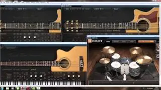 Protest The Hero - Bloodmeat acoustic cover midi backing track