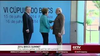 Five nations gather in Brazil for 6th BRICS summit